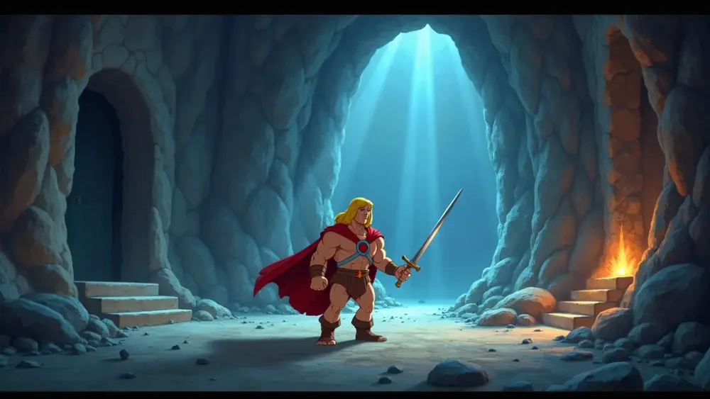 Como a animação de He-Man era produzida nos estúdios da Filmation