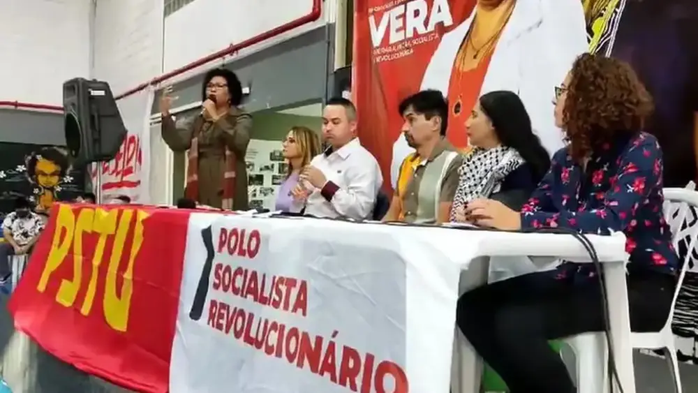 PSTU oficializa chapa Hertz Dias e Vera Lúcia